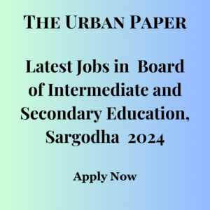 Jobs in Board of Intermediate and Secondary Education 2024