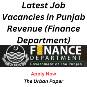 Punjab Revenue Authority New Jobs 2023