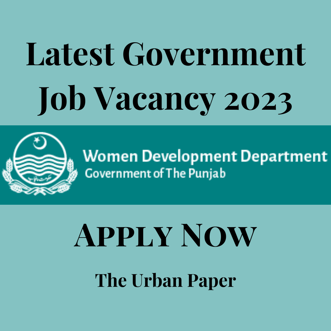 Latest Jobs in Women Development Department